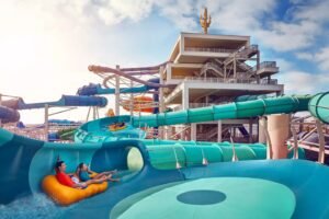 Aquaconda water slide aquaventure Atlantis Dubai 