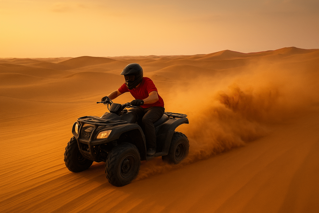 Quad Biking and Camel Rides Two Ways to Conquer the Desert